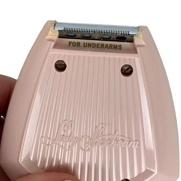 Lady Sunbeam Womens Electric Shaver Razor Shavemaster Underarms Legs LS4A 1950s - Picture 7 of 10
